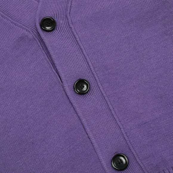 Ami De Coeur Cardigan New purple  Size:L - Picture 5 of 9